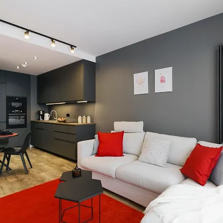 아파트 Homely Place Serce Poznania - Stary Rynek - Parking 포즈난
